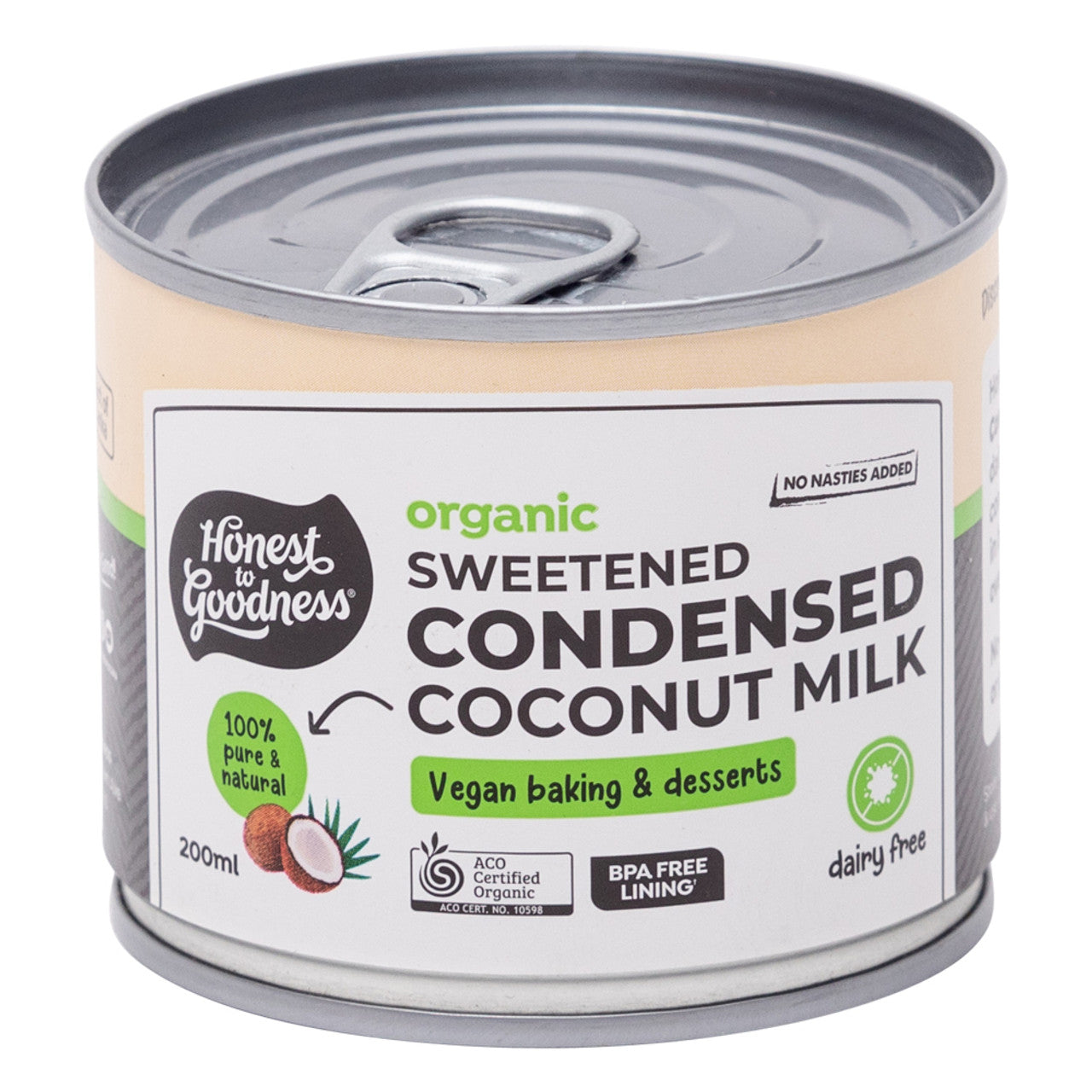 Honest To Goodness Organic Sweetened Condensed Coconut Milk