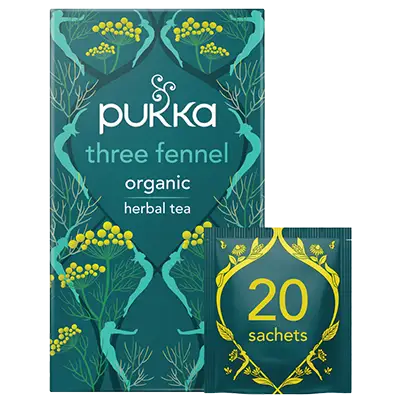 Pukka Tea Bags // Three Fennel