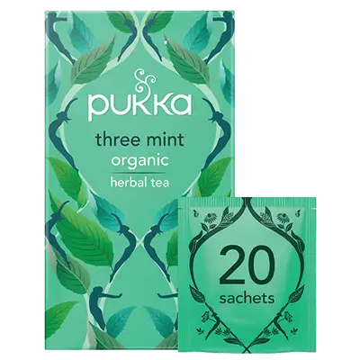 Pukka Tea Bags // Three Mint