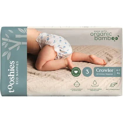 Tooshies Eco Nappies // Size 3 Crawler // 6-11kg