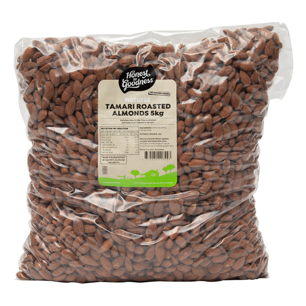 Honest To Goodness Tamari Roasted Almonds