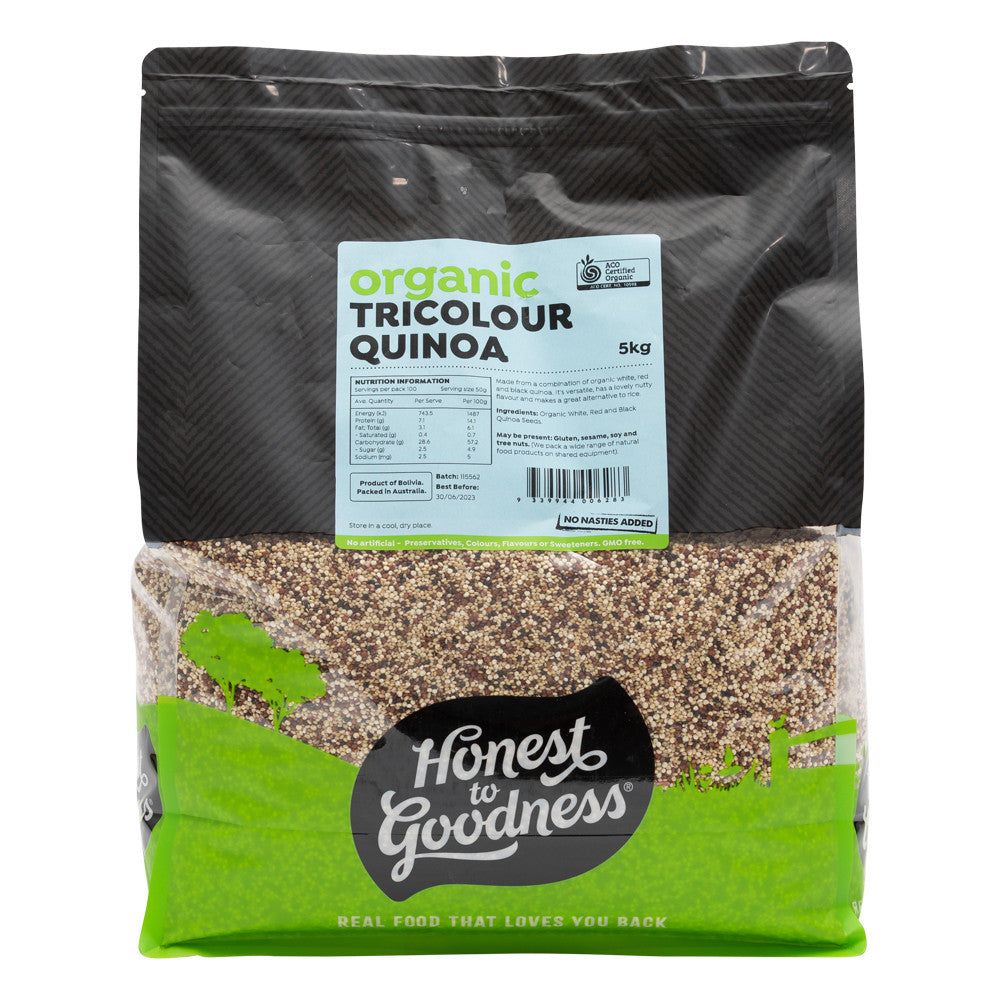 Honest To Goodness Organic Tri-Colour Quinoa