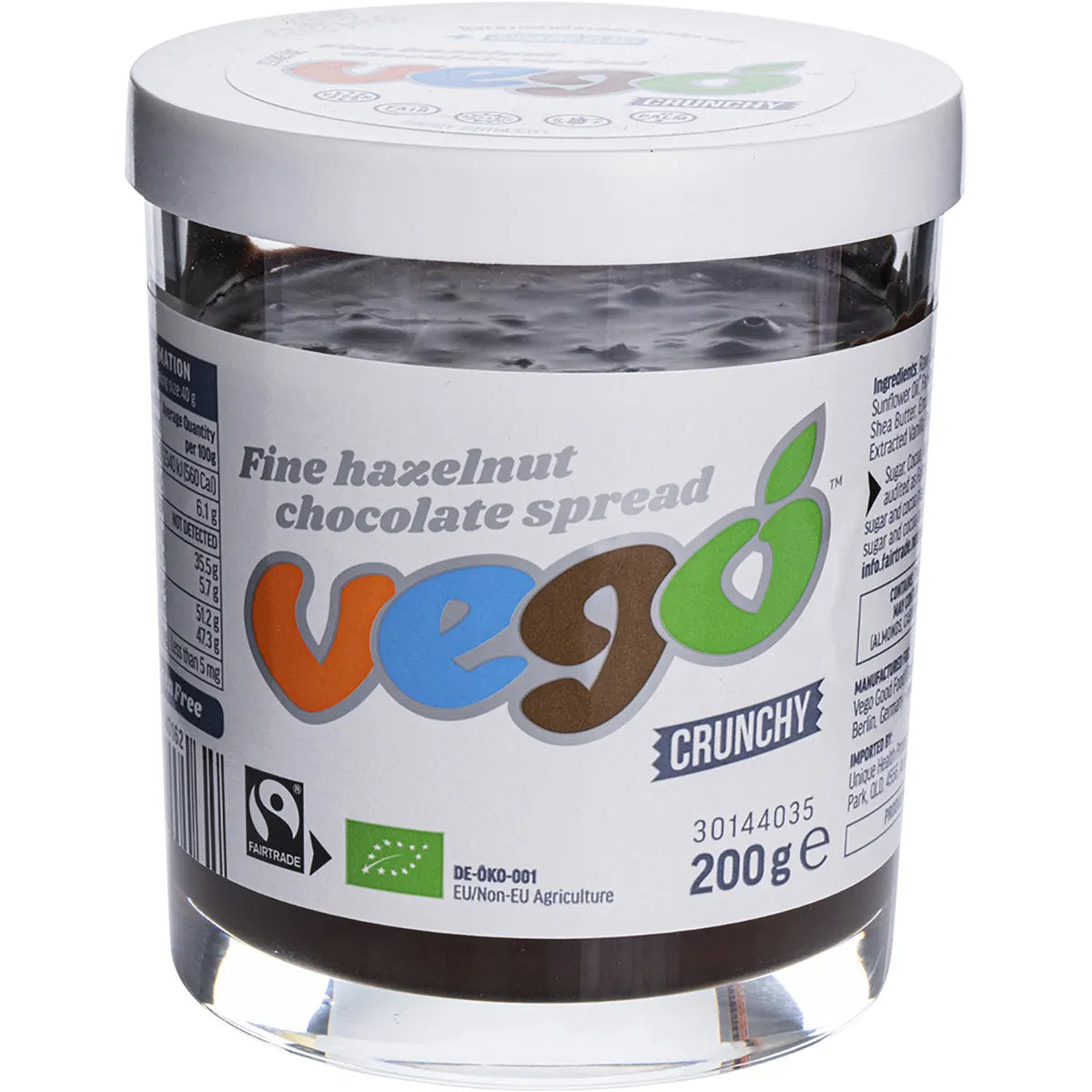 Vego Hazelnut Chocolate Spread Crunchy