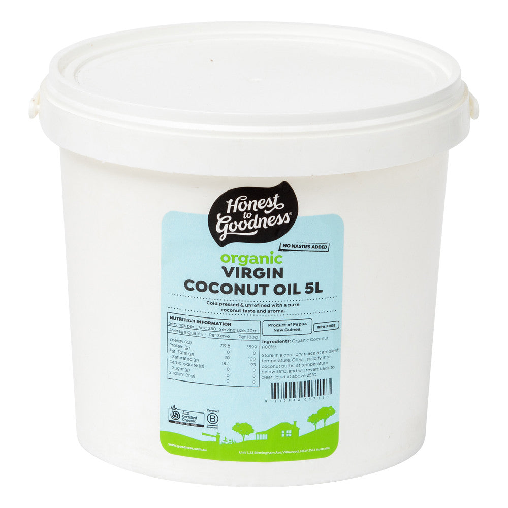 Honest To Goodness Organic Virgin Coconut Oil