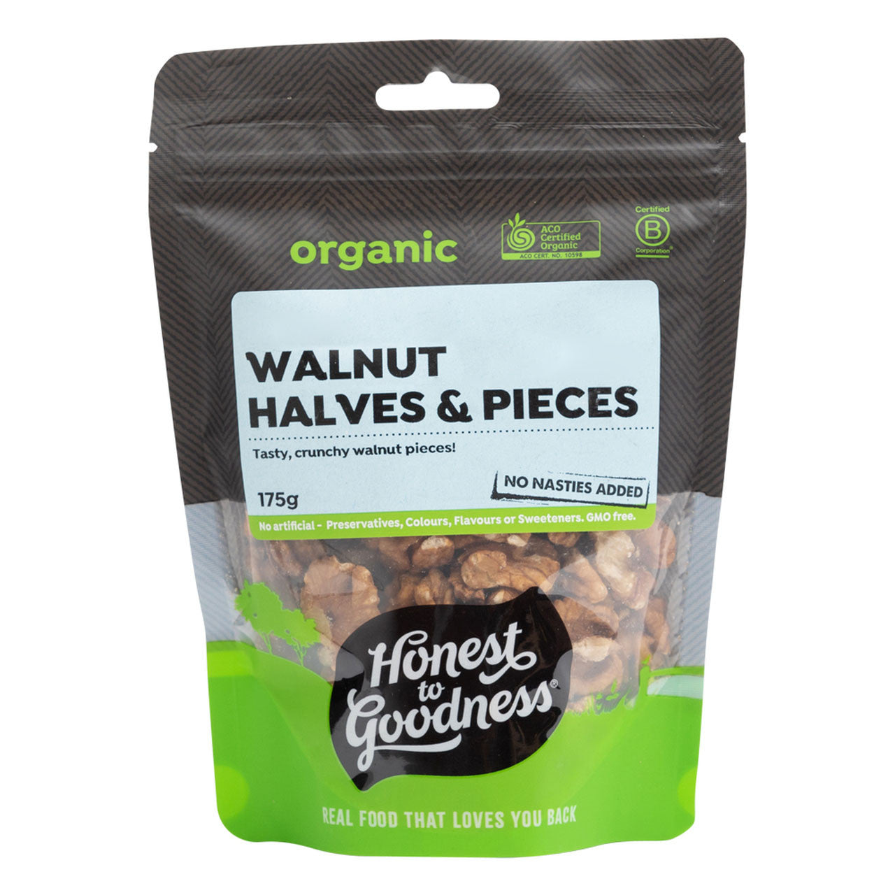 Honest To Goodness Organic Walnut Halves & Pieces