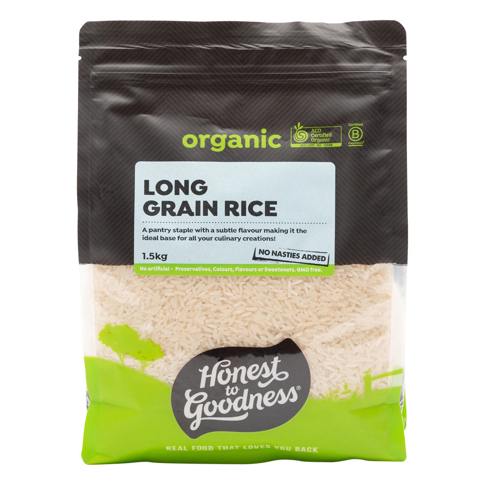 Honest To Goodness Organic White Long Grain Rice