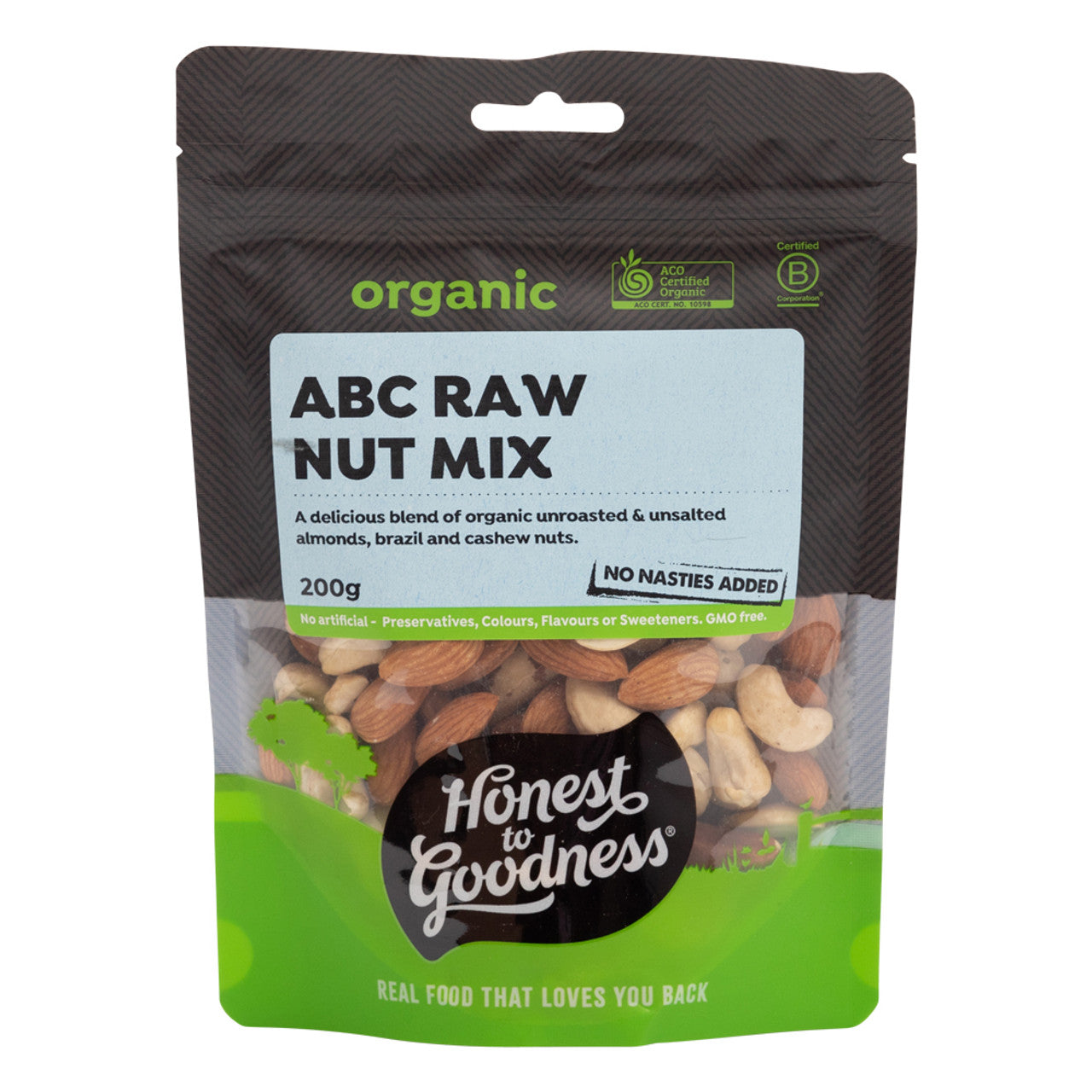 Honest To Goodness Organic ABC Raw Nut Mix