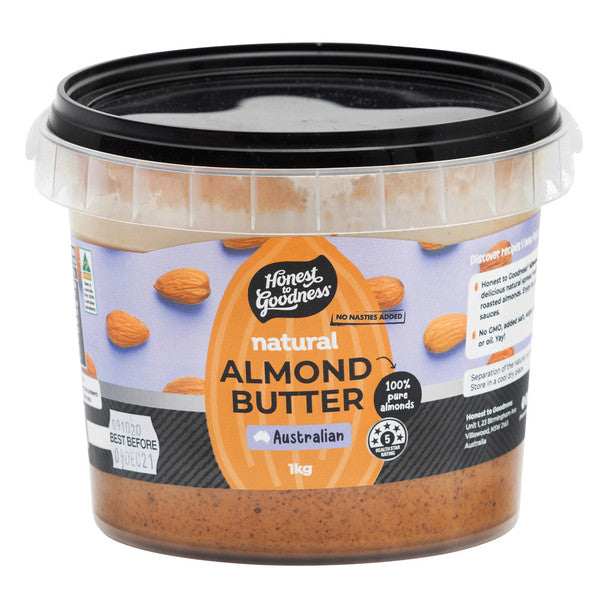 Honest To Goodness Australian Almond Butter