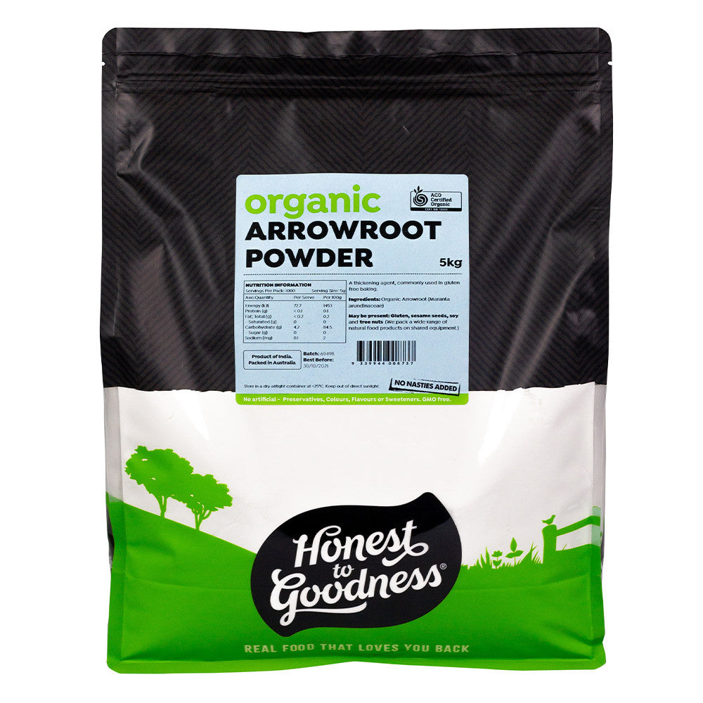 Honest To Goodness Organic Arrowroot Powder