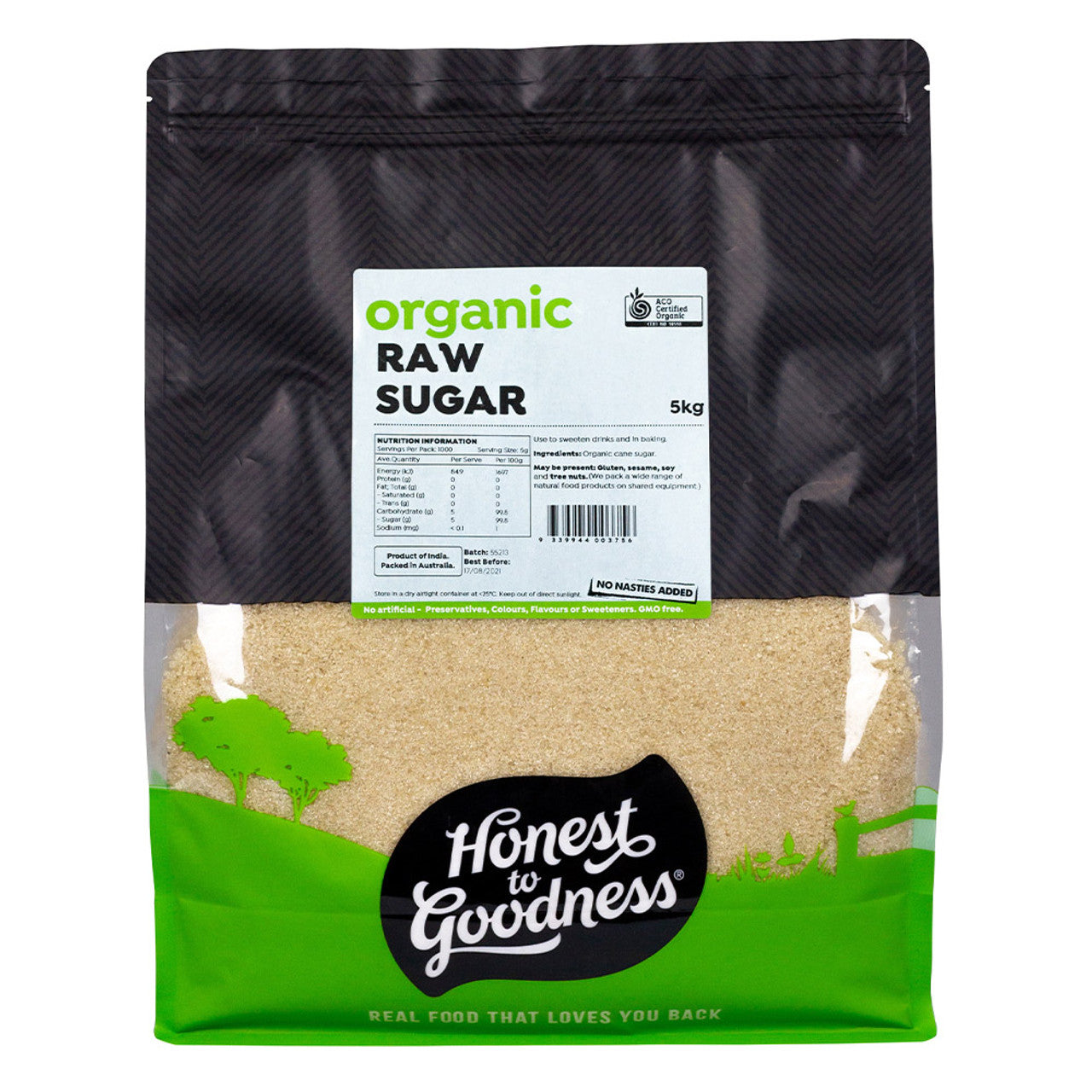 Honest To Goodness Organic Raw Sugar