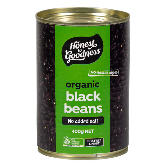 Honest To Goodness Organic Black Beans