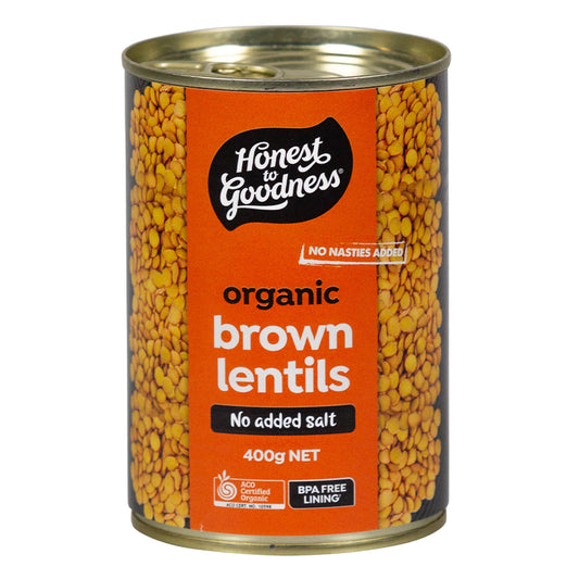 Honest To Goodness Organic Brown Lentils