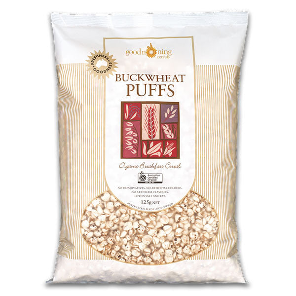 Good Morning Cereals Organic Buckwheat Puffs