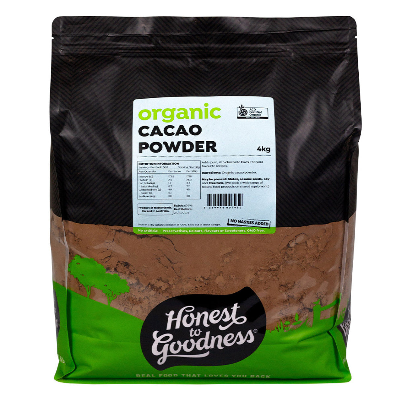 Honest To Goodness Organic Cacao Powder