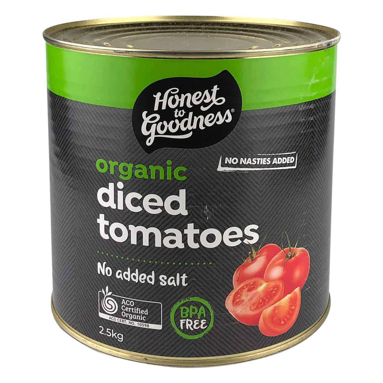 Honest To Goodness Organic Diced Tomatoes