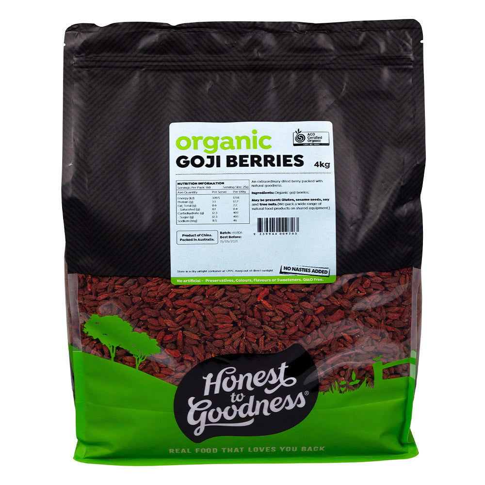 Honest To Goodness Organic Goji Berries