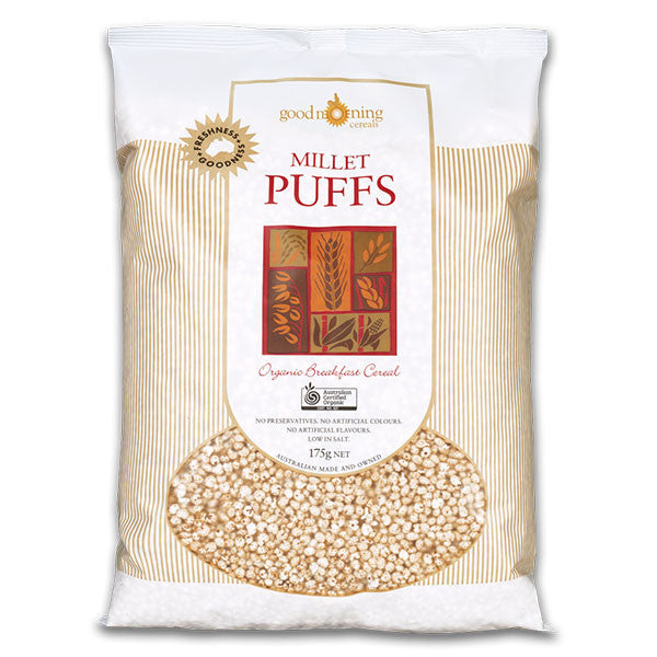 Good Morning Cereals Organic Millet Puffs