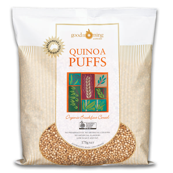 Good Morning Cereals Organic Quinoa Puffs